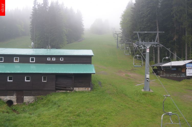 Webkamera - Ski park Gruň