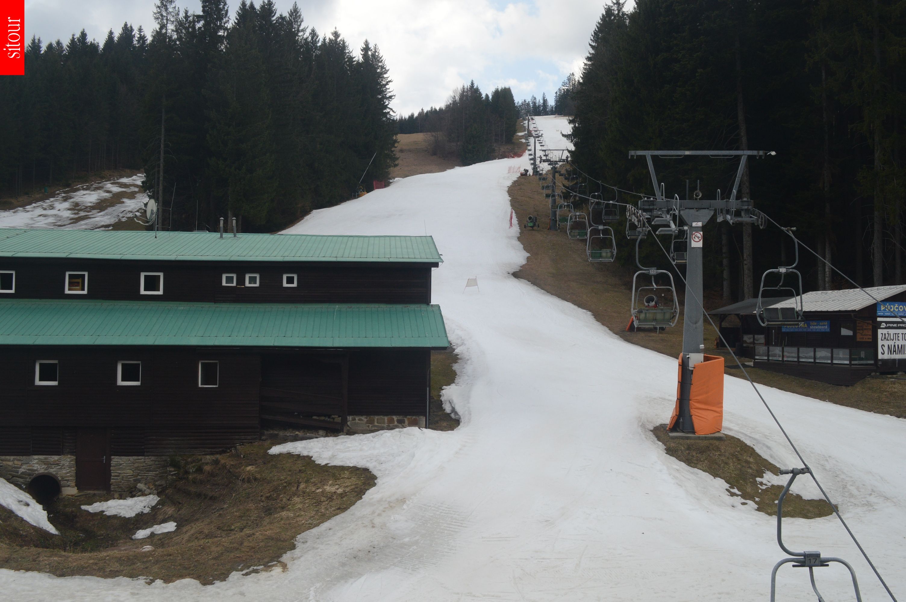 Webkamera - lyžování Ski park Gruň