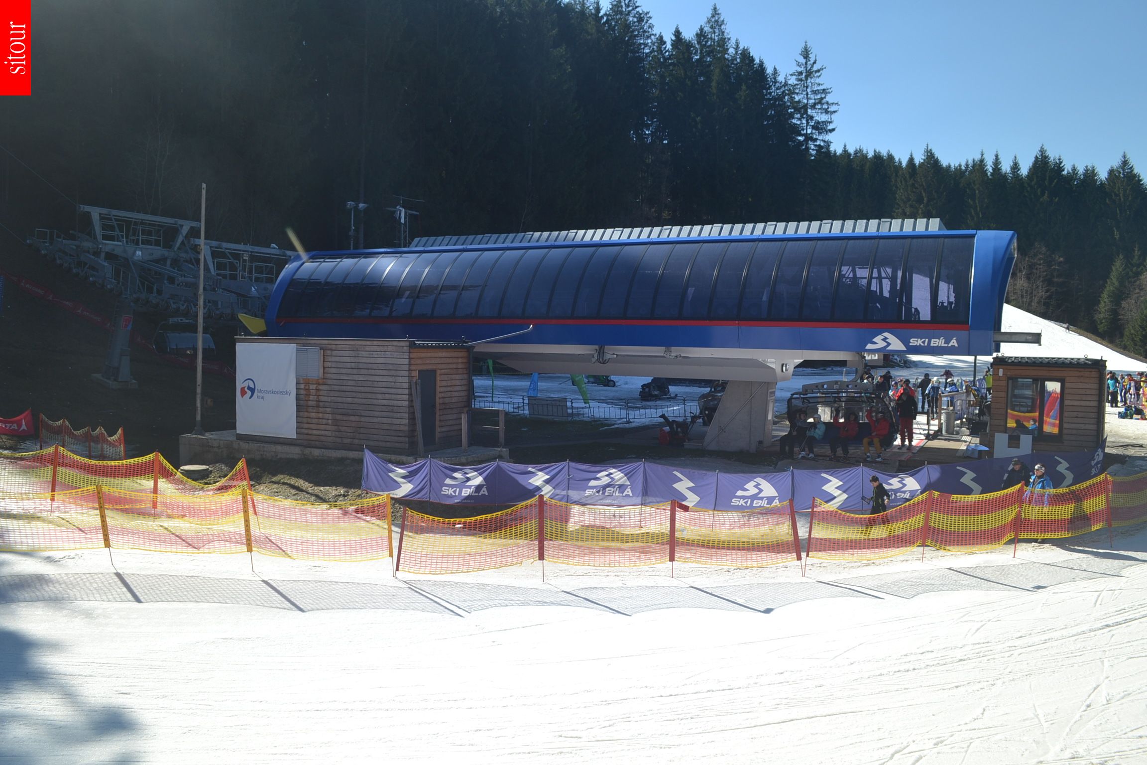 Kamera Bílá - Dolní stanice