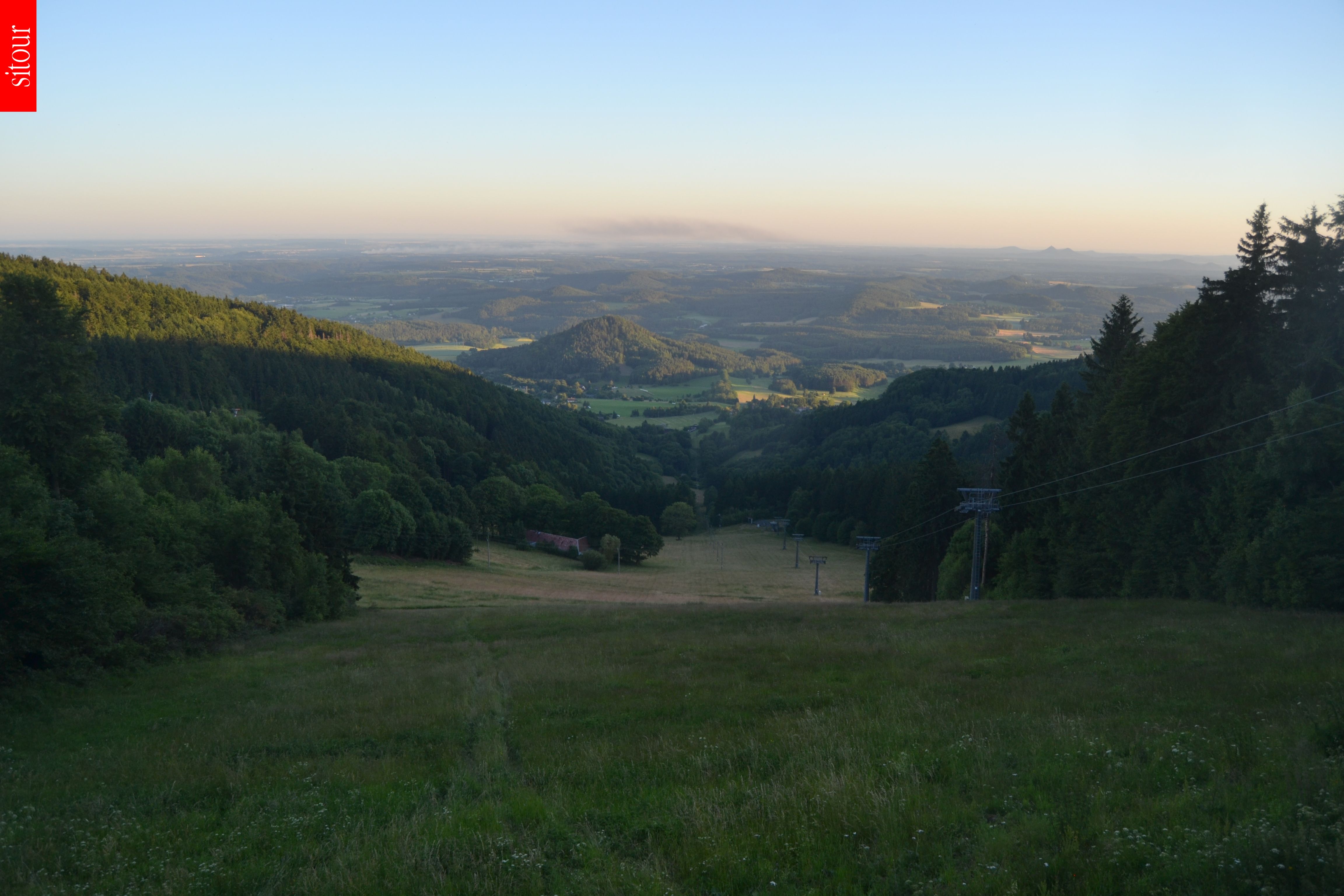 Liberec - sjezdovka směr Bezděz