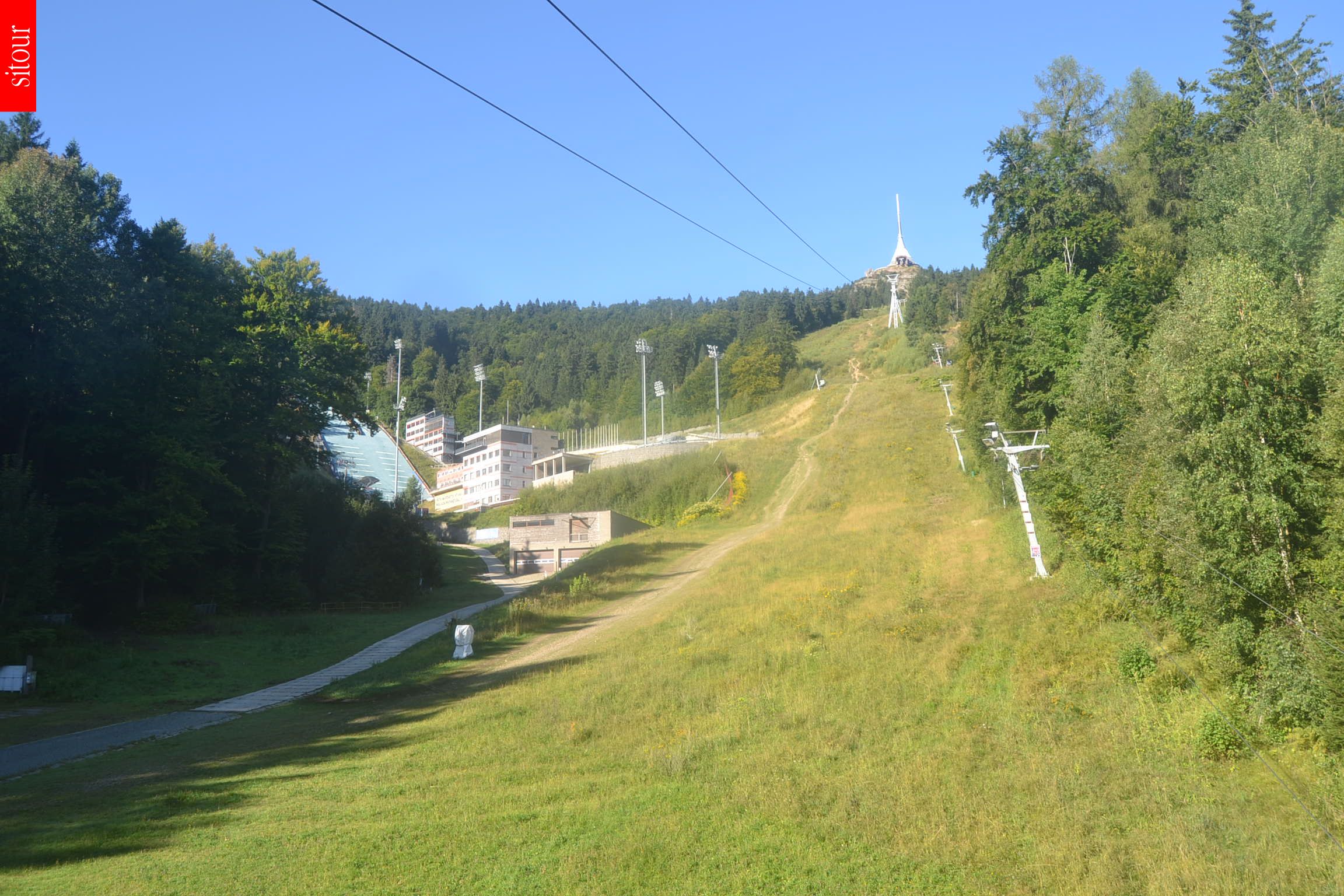 Kamera Ještěd - Skalka Horní stanice