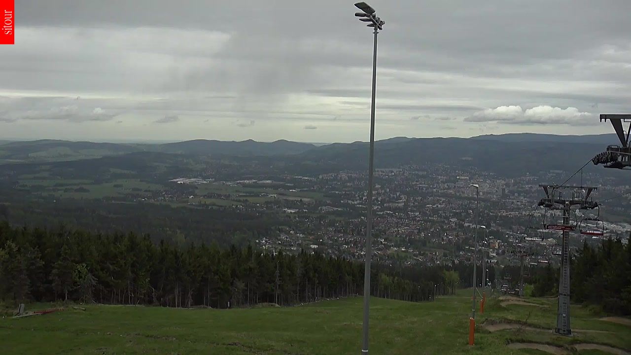 Webcam - Ještěd - Skigebiet